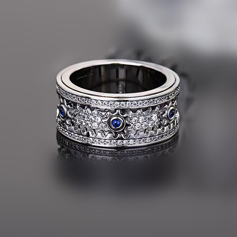 HeartGlow™ Rotating Starry Ring