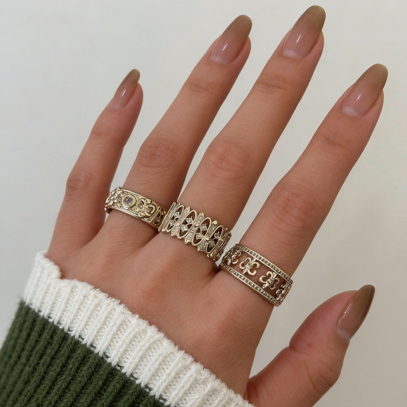 Classic Royal Style Adjustable Ring