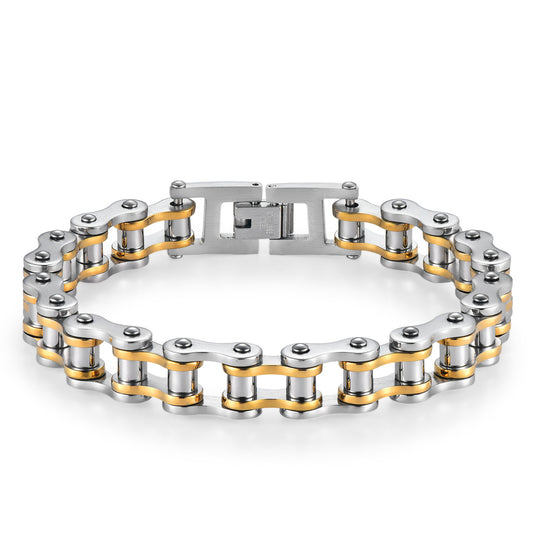 Titanium Steel Mechanical Bracelet Unisex