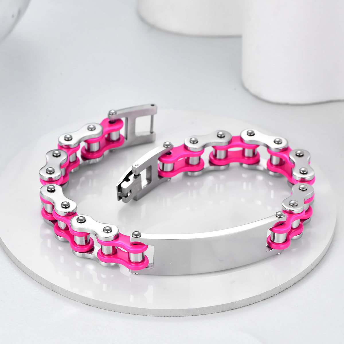 Titanium Steel Mechanical Bracelet Unisex