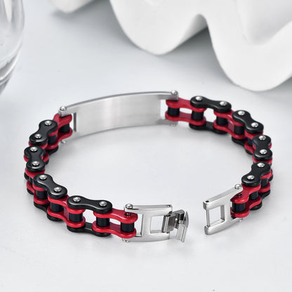 Titanium Steel Mechanical Bracelet Unisex