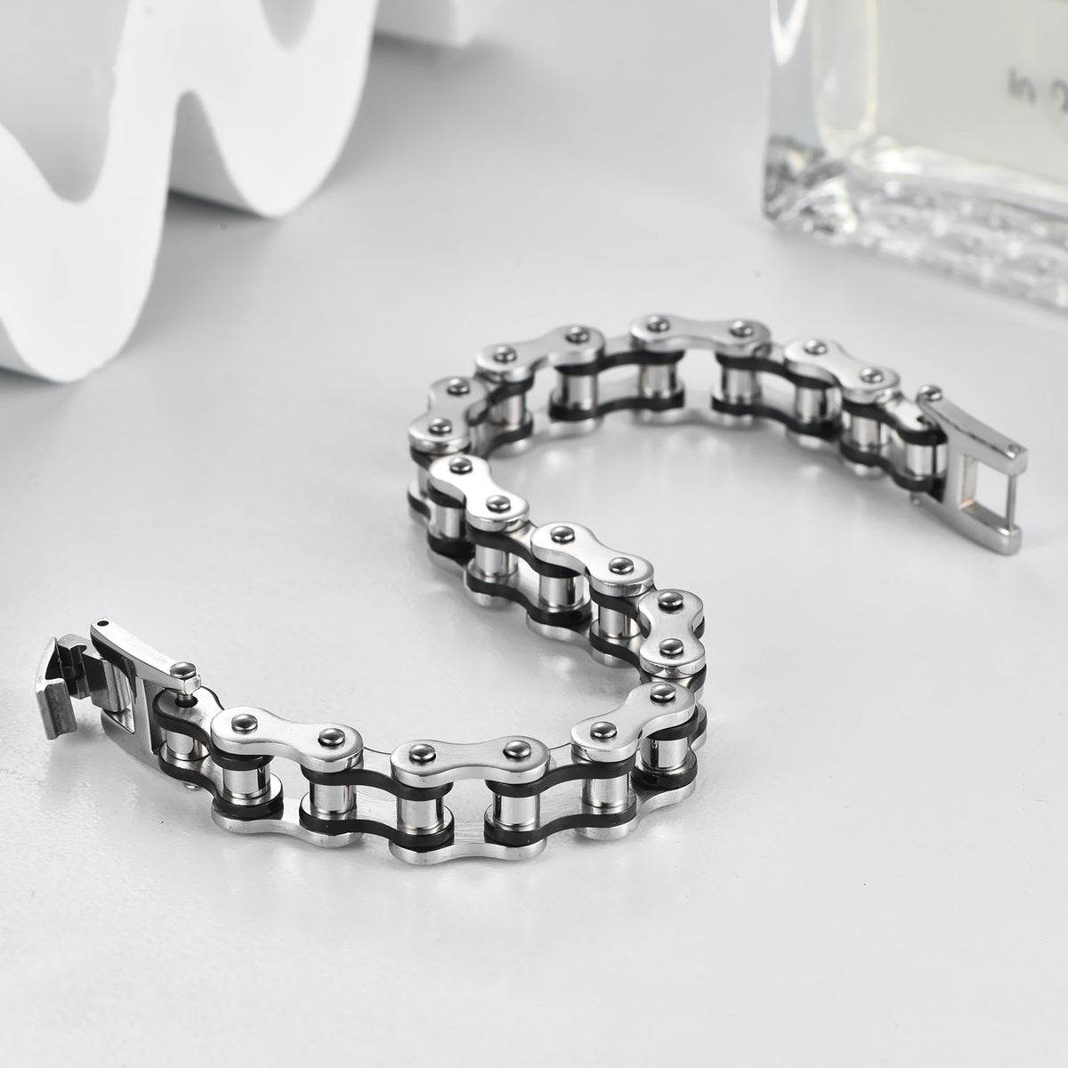Titanium Steel Mechanical Bracelet Unisex