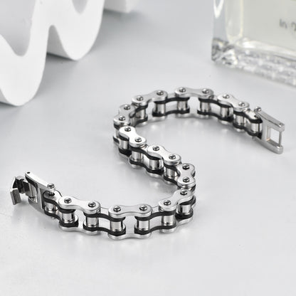 Titanium Steel Mechanical Bracelet Unisex