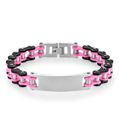 Titanium Steel Mechanical Bracelet Unisex