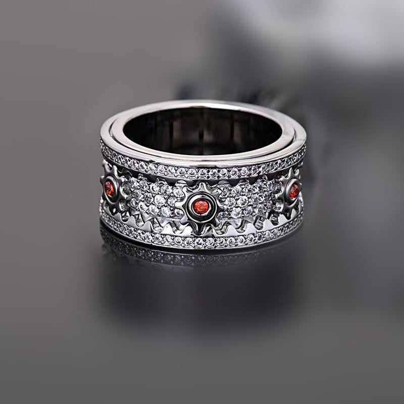 HeartGlow™ Rotating Starry Ring