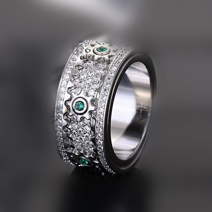 HeartGlow™ Rotating Starry Ring