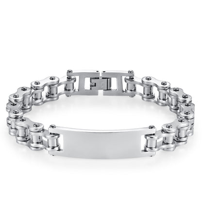 Titanium Steel Mechanical Bracelet Unisex