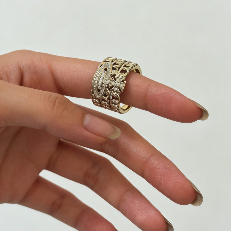 Classic Royal Style Adjustable Ring
