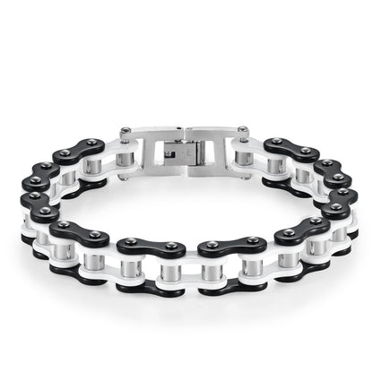 Titanium Steel Mechanical Bracelet Unisex