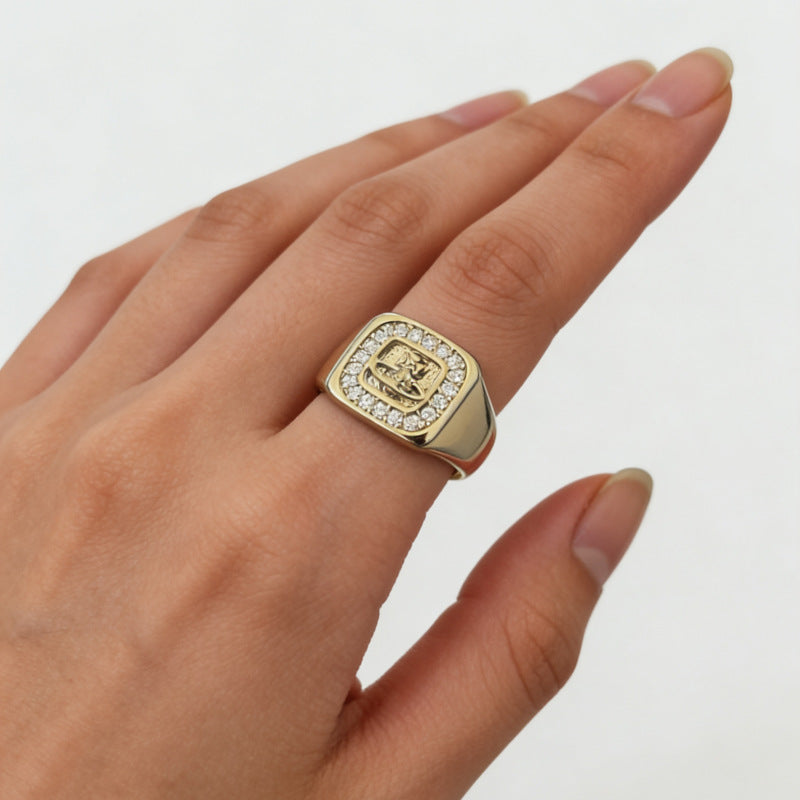 Classic Royal Style Adjustable Ring