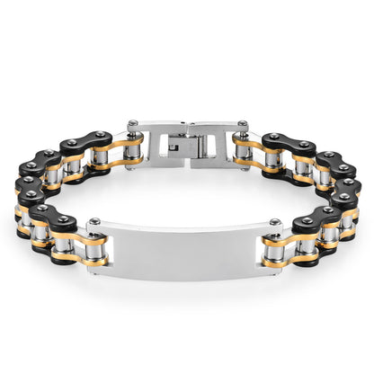 Titanium Steel Mechanical Bracelet Unisex