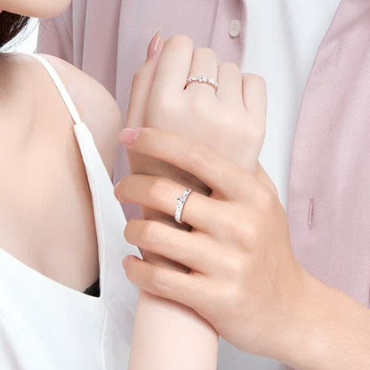 Little Prince and Rose Couple Rings
