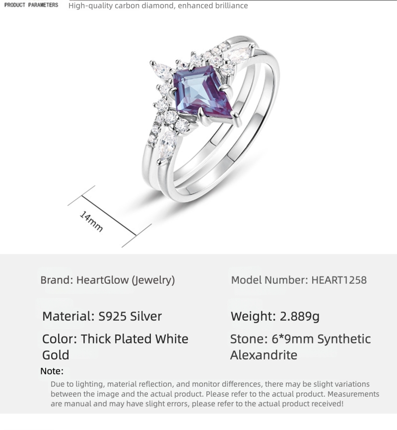 Alexandrite Stack Ring