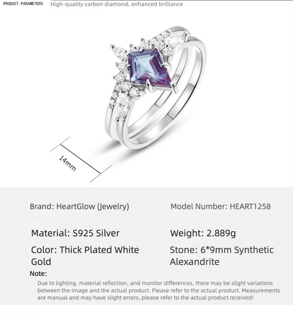 Alexandrite Stack Ring